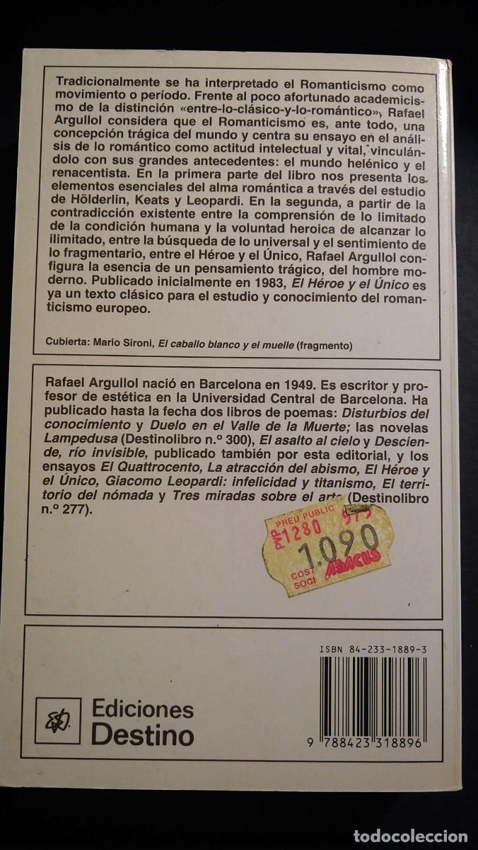 Libros de segunda mano: TRES MIRADAS SOBRE EL ARTE - RAFAEL ARGULLOL - Foto 2