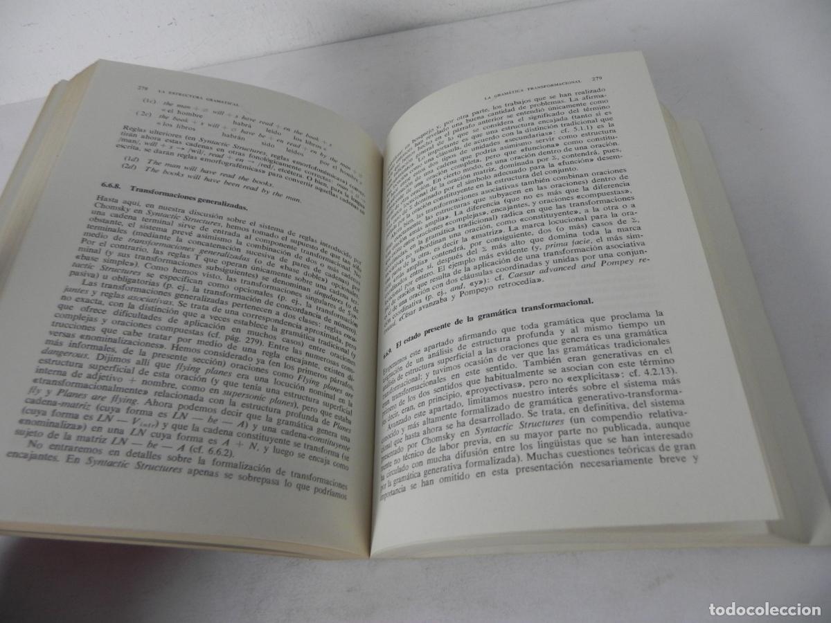Libros de segunda mano: INTRODUCCI&Oacute;N EN LA LING&Uuml;&Iacute;STICA TE&Oacute;RICA (JOHN LYONS) ED. TEIDE-1971 1&ordf; EDICI&Oacute;N - Foto 5