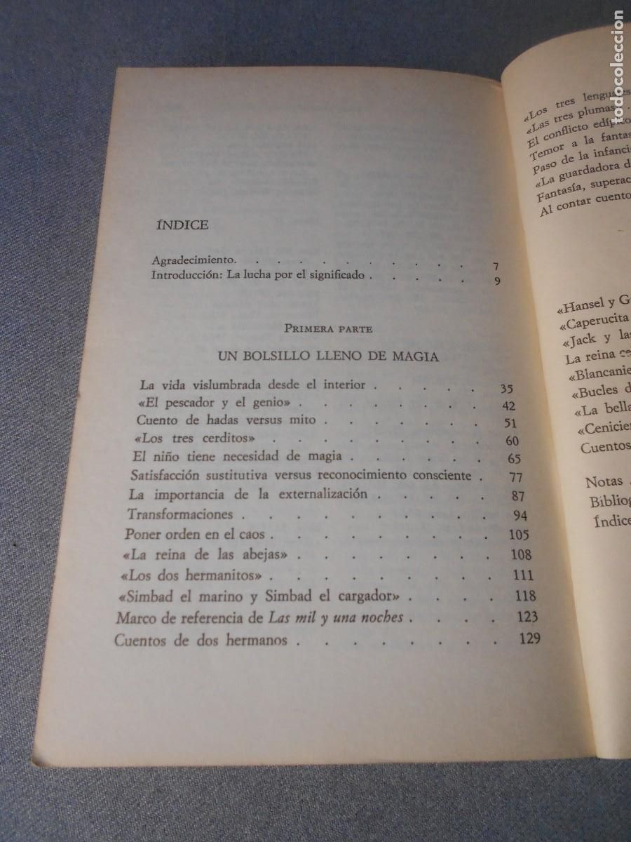 Libros de segunda mano: PSICOANALISIS DE LOS CUENTOS DE HADAS - Foto 4
