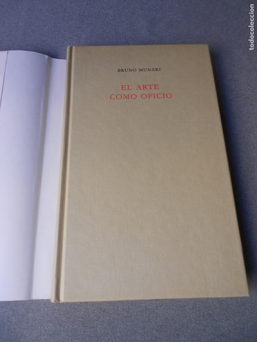 Libros de segunda mano: EL ARTE COMO OFICIO - Foto 3