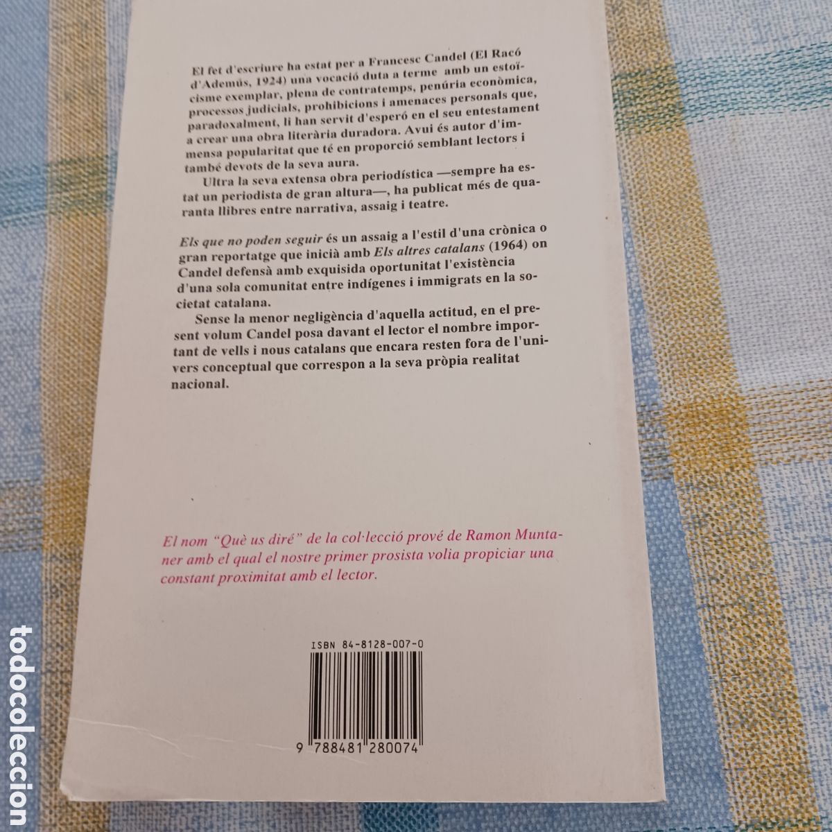 Libros de segunda mano: Els que no poden seguir de Francesc Candel - Foto 8