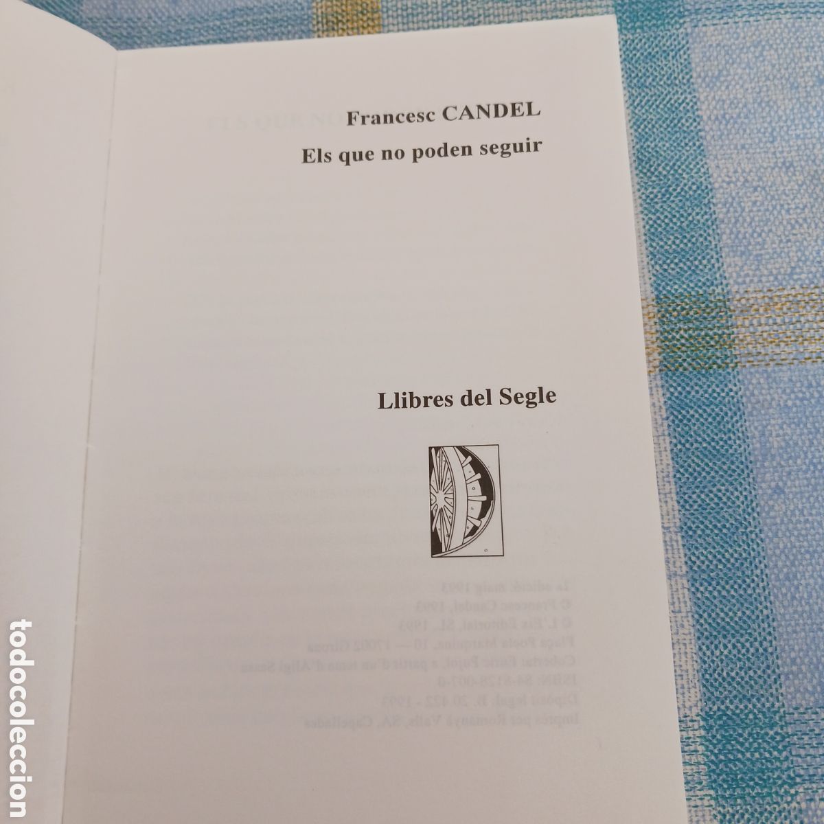 Libros de segunda mano: Els que no poden seguir de Francesc Candel - Foto 2