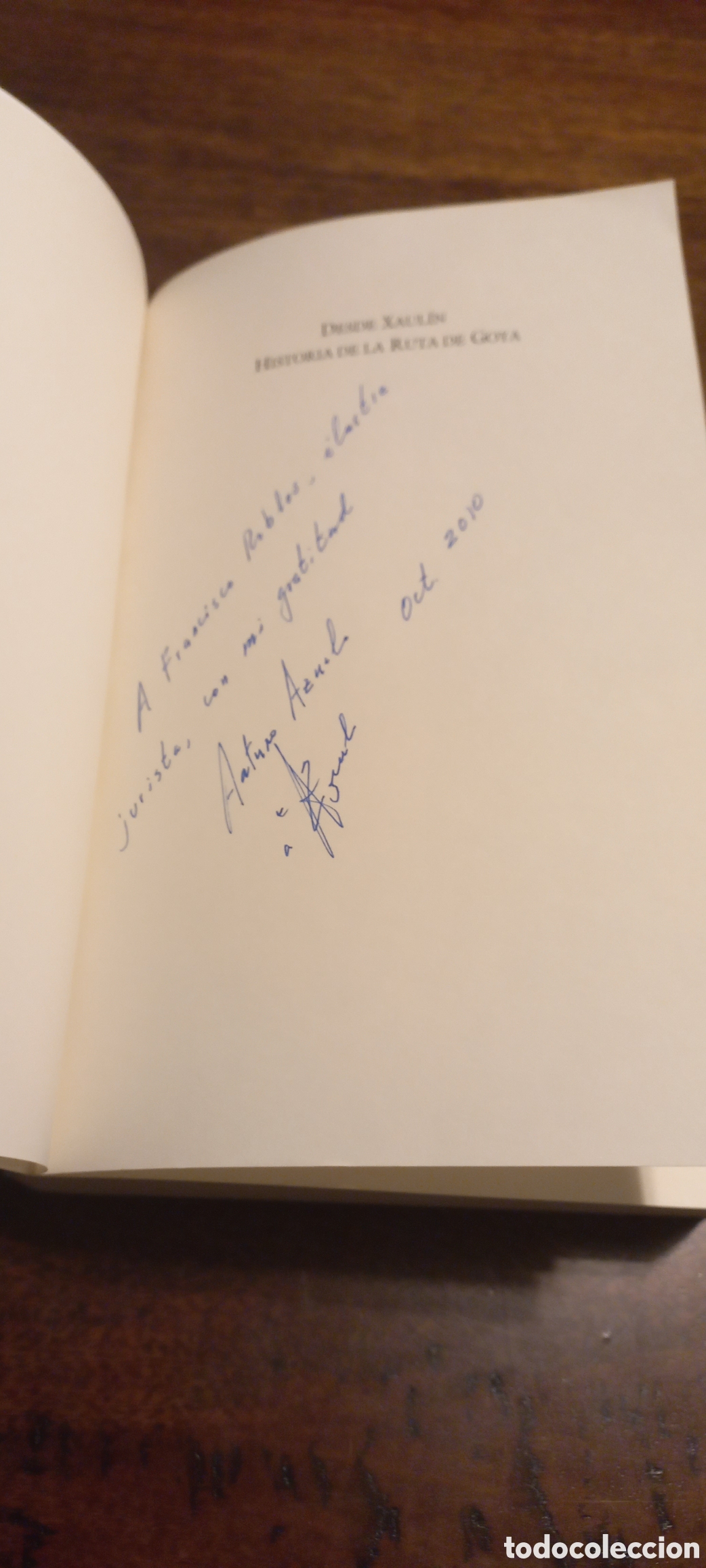 Libros de segunda mano: Desde Xaulin, Arturo Azuela (con su dedicatoria) - Foto 1