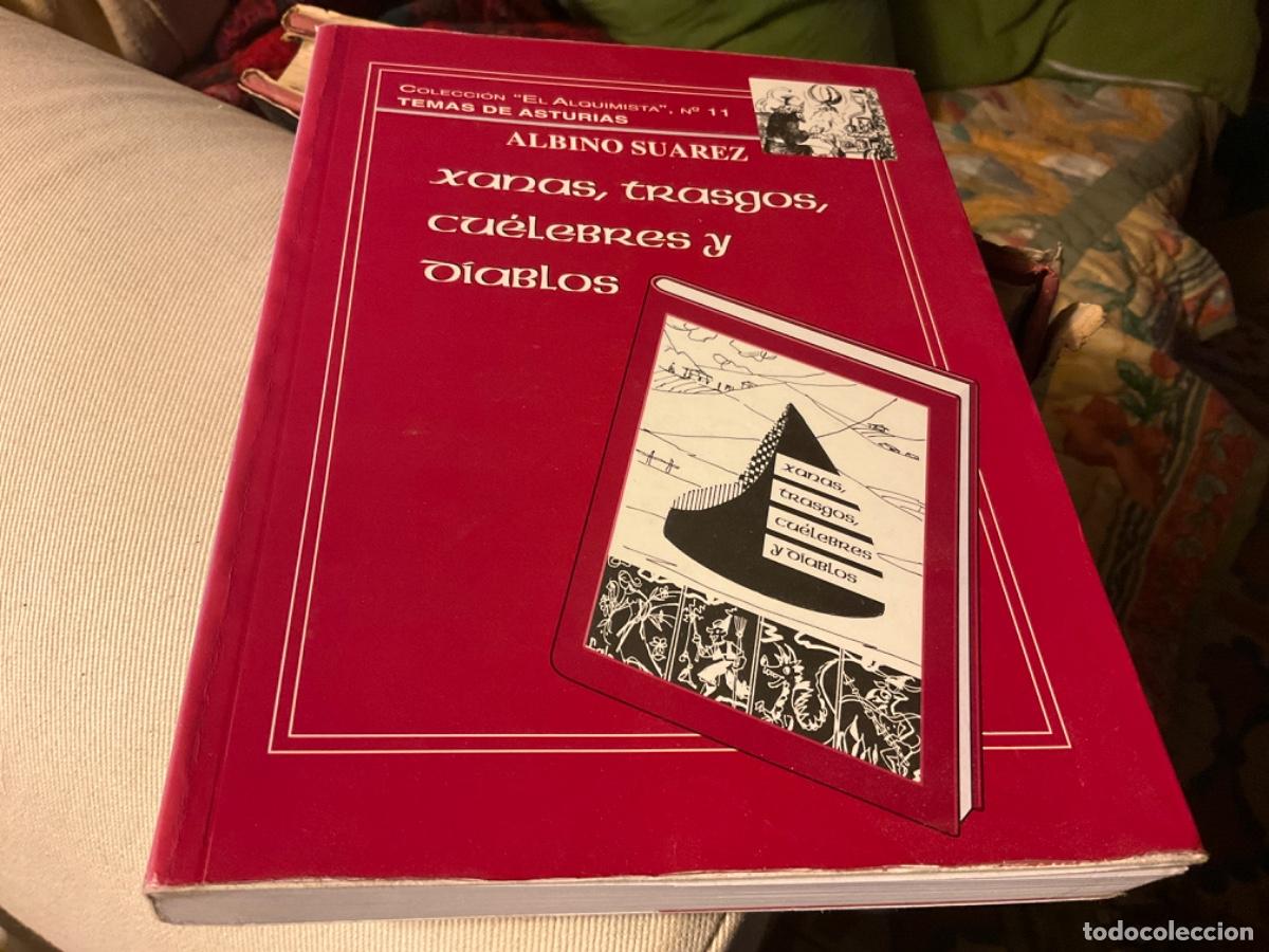 Libros de segunda mano: XANAS TRASGOS CUELEBRES Y DIABLOS.ALBINO SUAREZ.COLECCION EL ALQUIMISTA N&ordm; 11.TEMA ASTURIAS