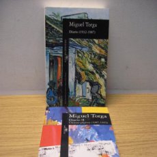 Libros de segunda mano: MIGUEL TORGA. DIARIO (1932-1987). DIARIO II. ULTIMAS PAGINAS(1987-1993). ALFAGUARA.