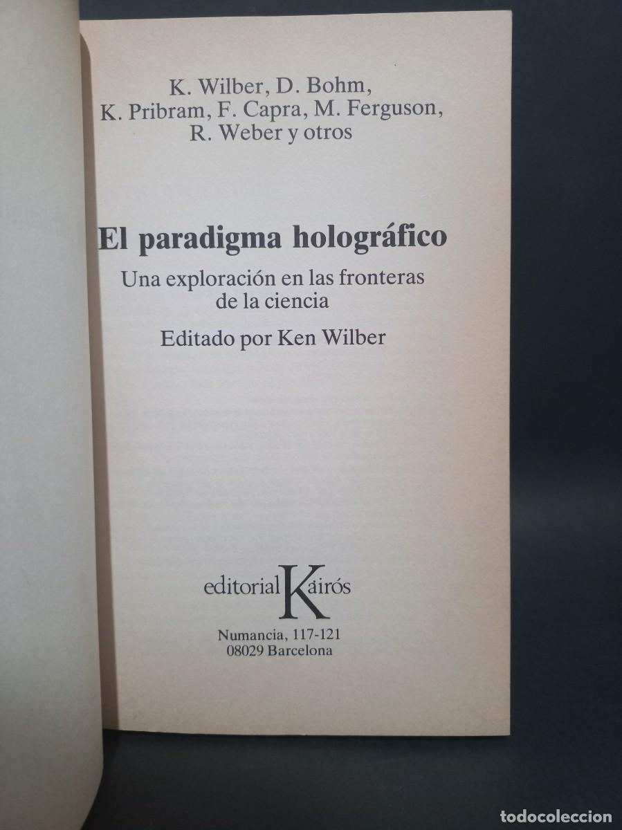 Libros de segunda mano: KEN WILBER - EL PARADIGMA HOLOGR&Aacute;FICO - 1987 - Foto 2