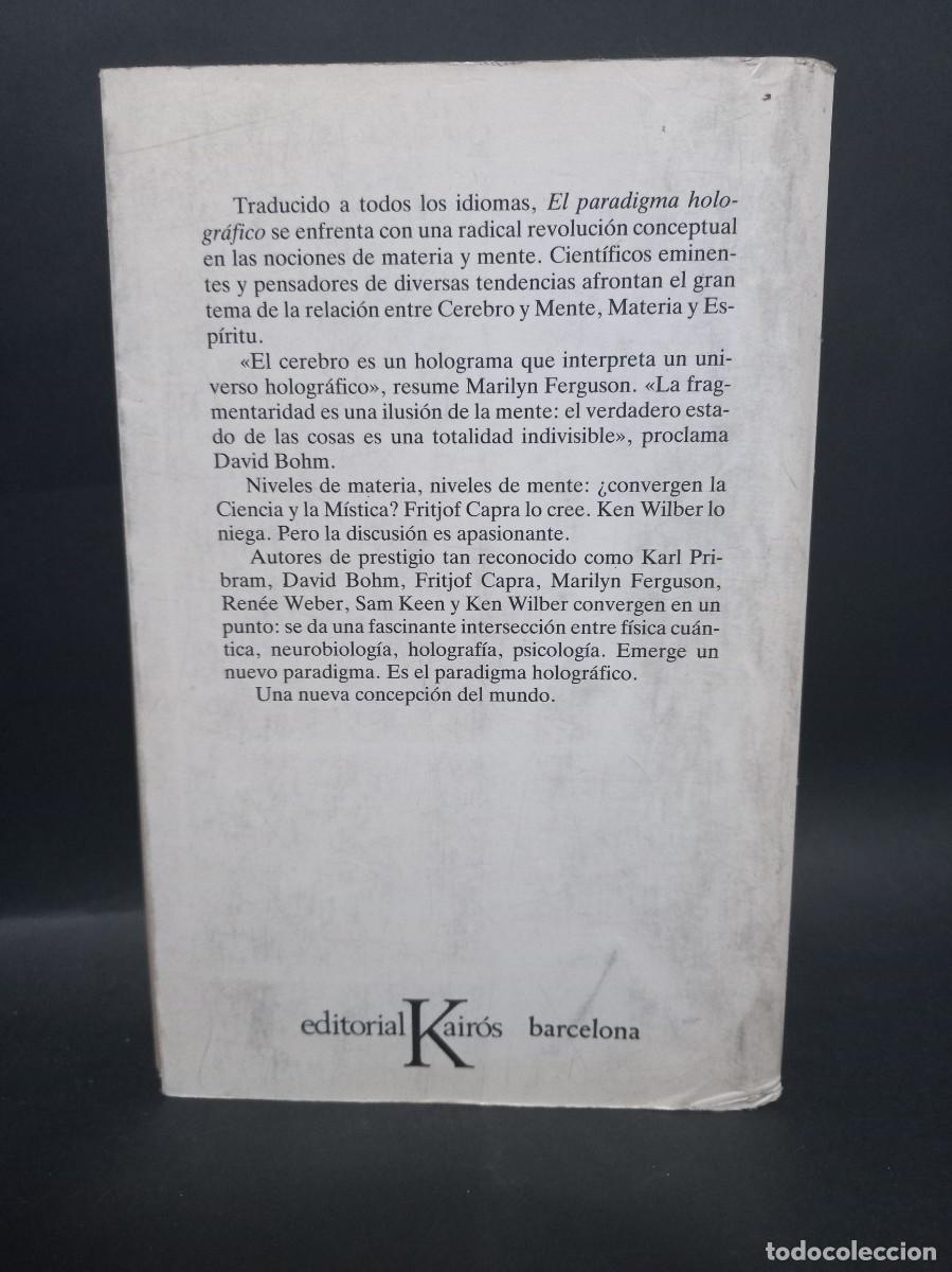 Libros de segunda mano: KEN WILBER - EL PARADIGMA HOLOGR&Aacute;FICO - 1987 - Foto 3