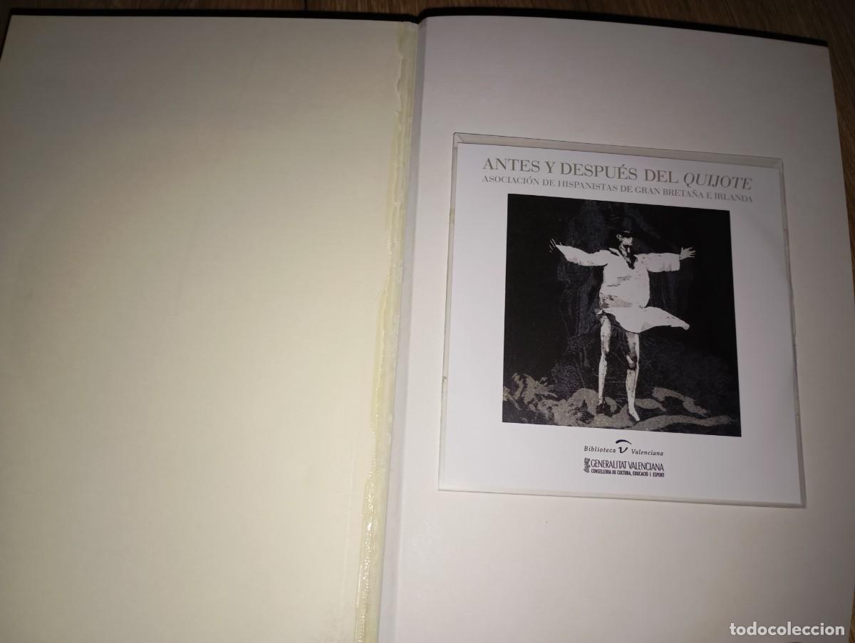 Libros de segunda mano: Antes y despu&eacute;s del Quijote - Foto 4