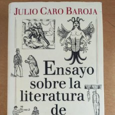 Libros de segunda mano: ENSAYO SOBRE LA LITERATURA DEL CORDEL / JULIO CARO BAROJA / 1988. CÍRCULO DE LECTORES
