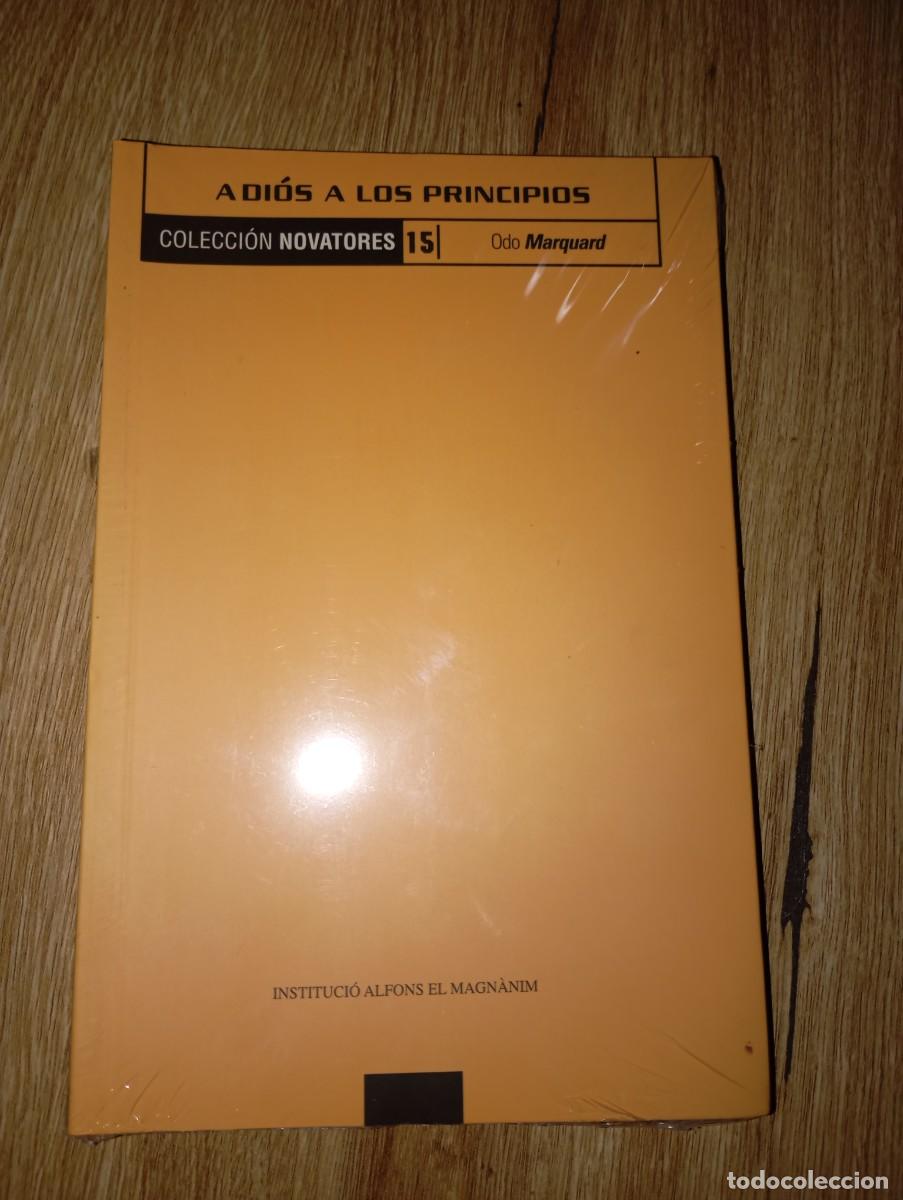 Libros de segunda mano: Adi&oacute;s a los principios Odo Marquad - Foto 1