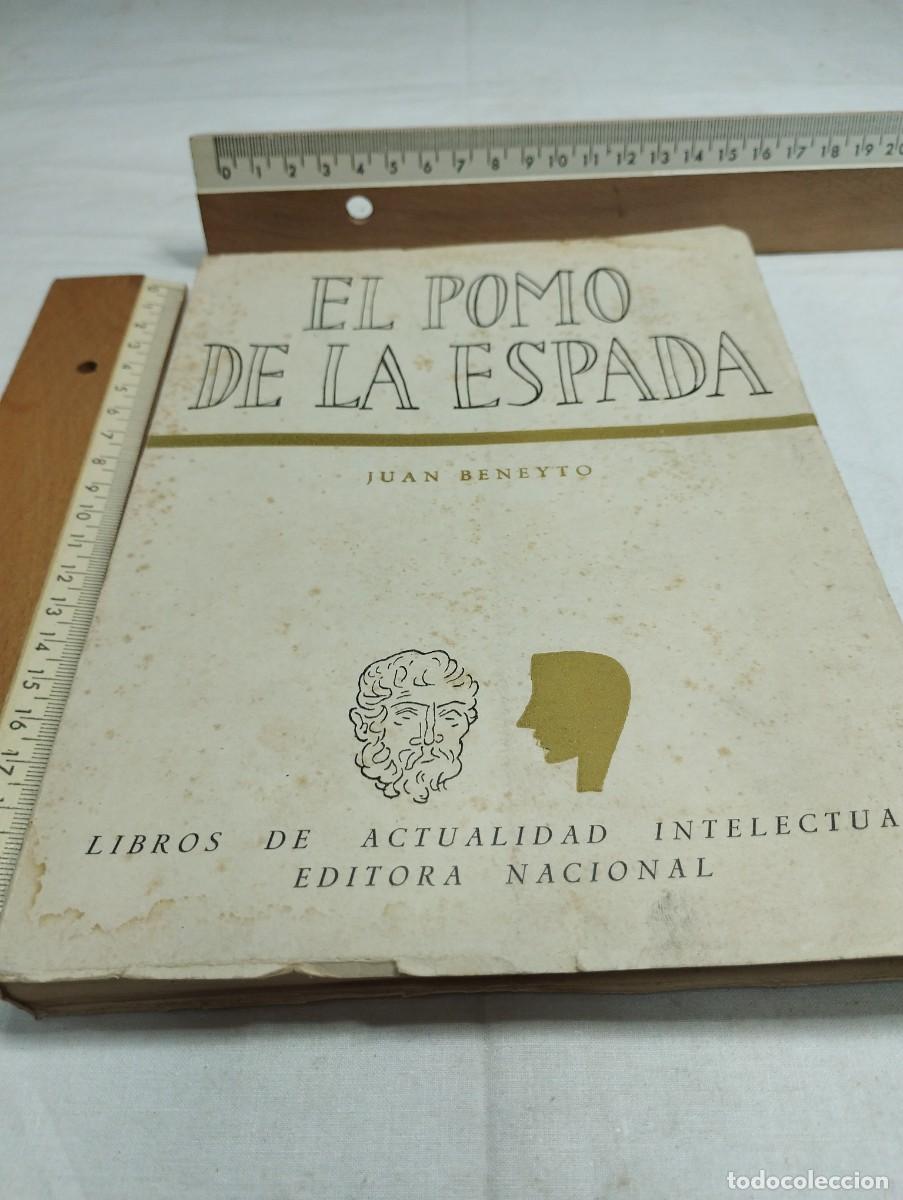 Libros de segunda mano: El pomo de la espada. Juan Beneyto, 1961 - Foto 1