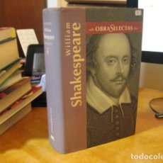 Libros de segunda mano: OBRAS SELECTAS - SHAKESPEARE, WILLIAM MACBETH HAMLET OTELO ROMEO Y JULIETA EL SUEÑO DE UNA NOCHE...
