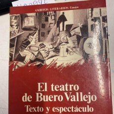 Libros de segunda mano: EL TEATRO DE BUERO VALLEJO, TEXTO Y ESPECTACULO. - VV.AA.