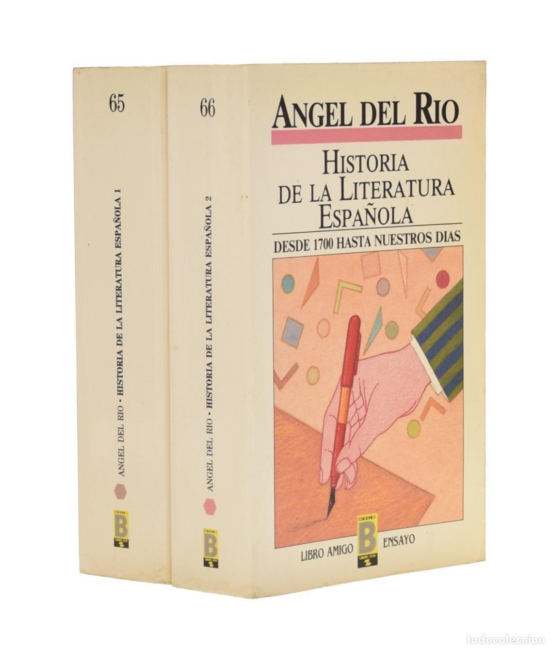 Libros de segunda mano: HISTORIA DE LA LITERATURA ESPA&Ntilde;OLA, I. DESDE LOS OR&Iacute;GENES HASTA 1700 / II. DESDE 1700 HASTA NUESTROS