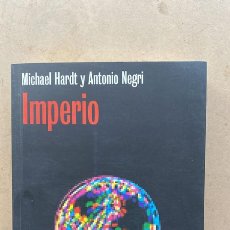 Libros de segunda mano: IMPERIO - HARDT, MICHAEL; NEGRI, ANTONIO