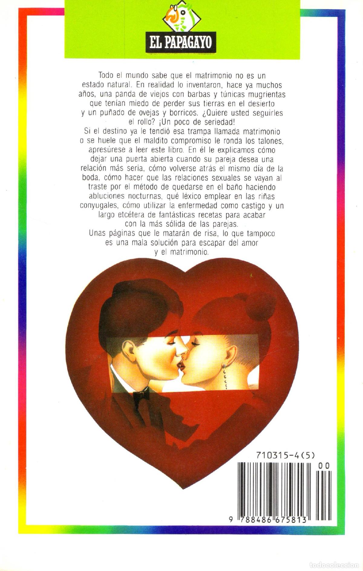Libros de segunda mano: Como escapar del amor y el matrimonio - Greenburg, Dan - Foto 2