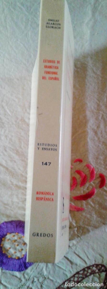 Libros de segunda mano: ESTUDIOS DE GRAM&Aacute;TICA FUNCIONAL DEL ESPA&Ntilde;OL 1984 - Foto 4