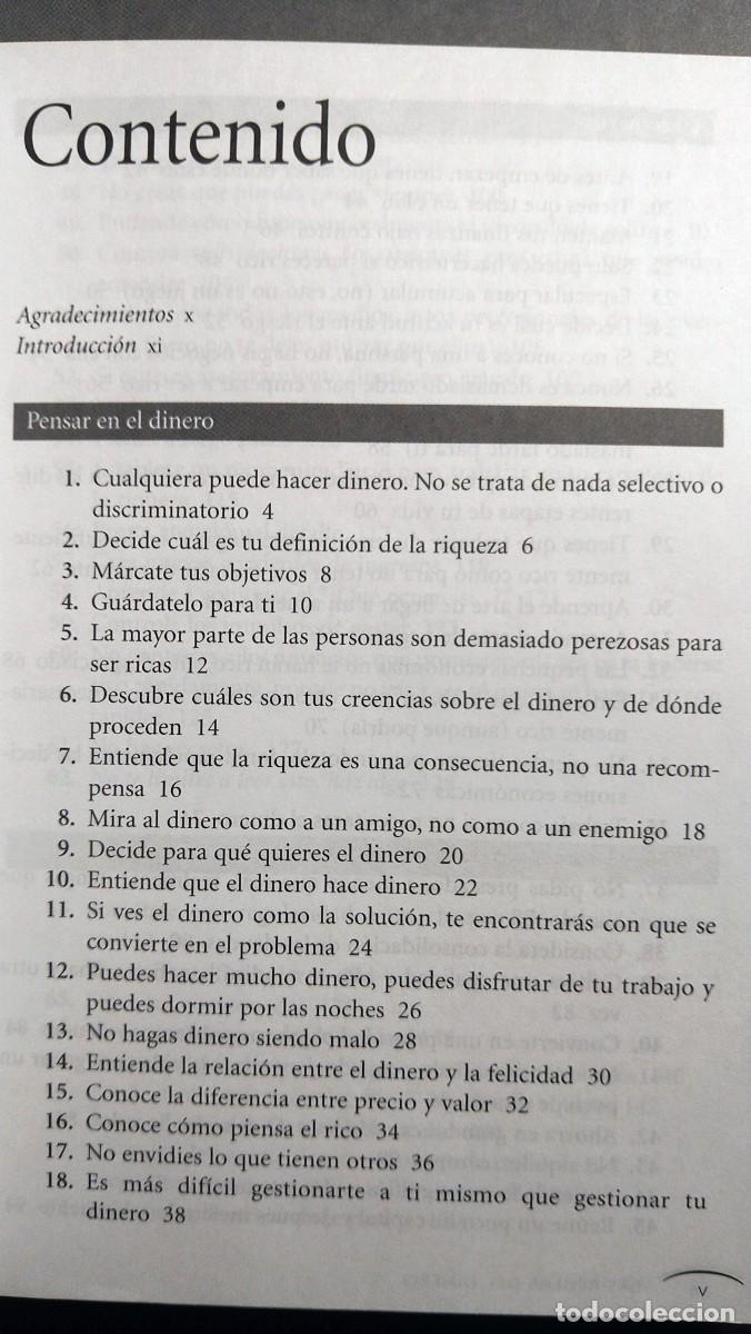 Libros de segunda mano: LAS REGLAS DEL DINERO - RICHARD TEMPLAR - Foto 3