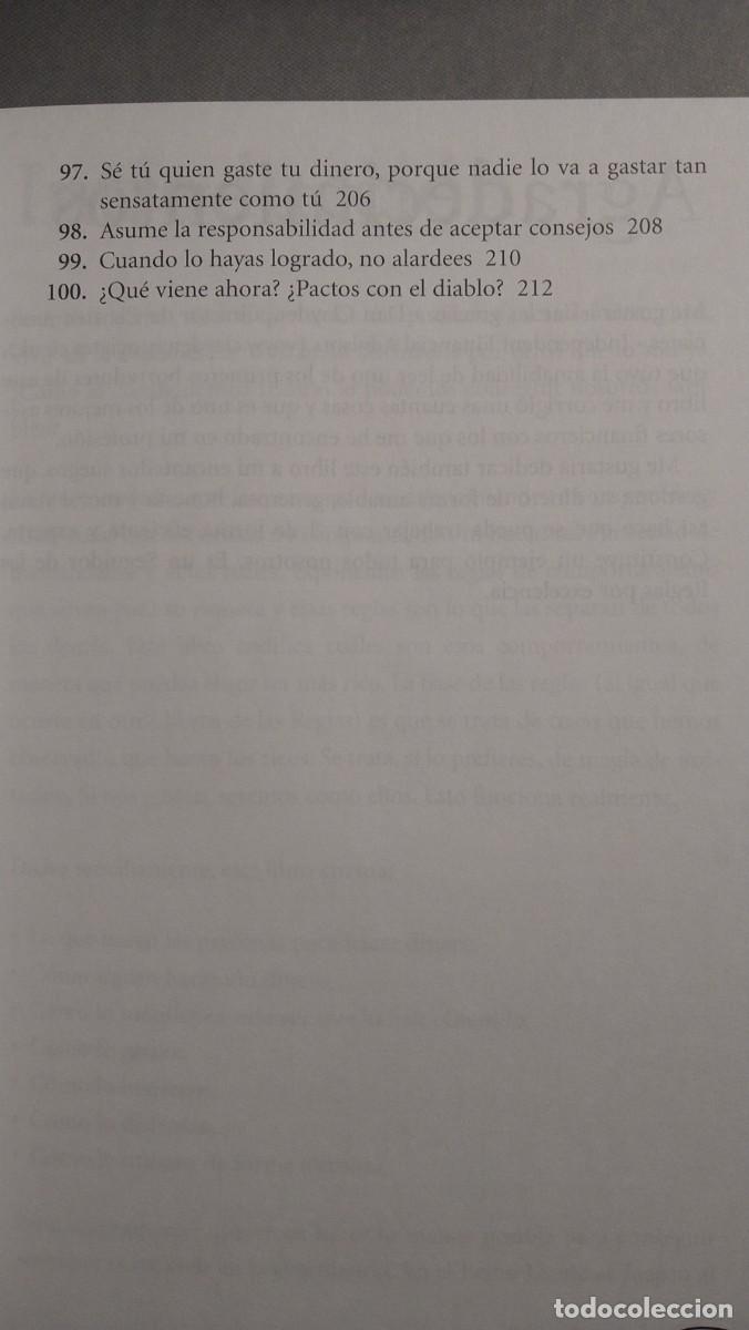 Libros de segunda mano: LAS REGLAS DEL DINERO - RICHARD TEMPLAR - Foto 7