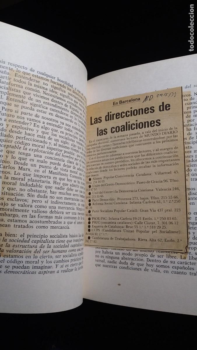 Libros de segunda mano: ESPA&Ntilde;A Y EL SOCIALISMO - E. TIERNO GALVAN - Foto 4