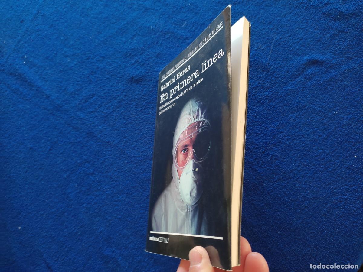 Libros de segunda mano: En Primera L&iacute;nea Gabriel Heras Ediciones Pen&iacute;nsula 2020 - Foto 8