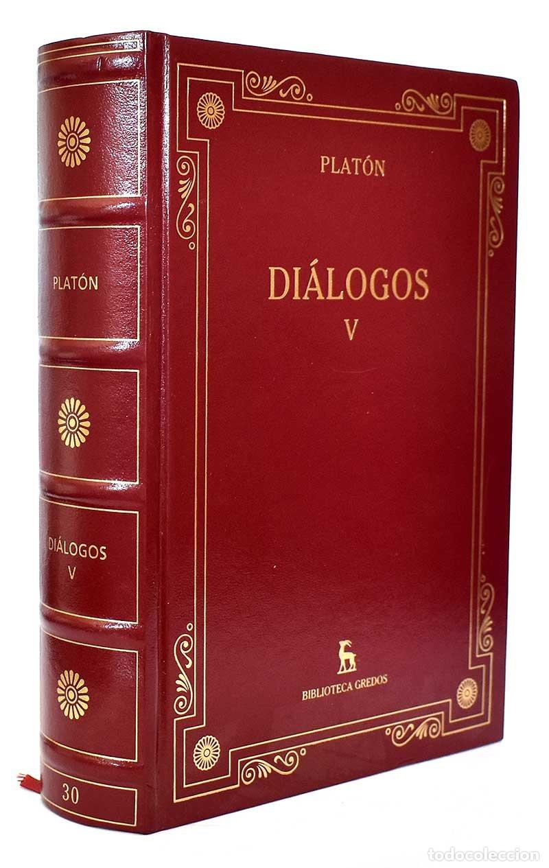 Libros de segunda mano: Di&aacute;logos V. Parm&eacute;nides. Teeteto. Sofista. Pol&iacute;tico - Plat&oacute;n - Foto 1