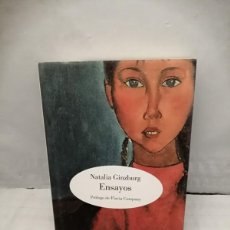 Libri di seconda mano: NATALIA GINZBURG: ENSAYOS (PRIMERA EDICIÓN, TAPA DURA, COLECCIÓN ENSAYO)