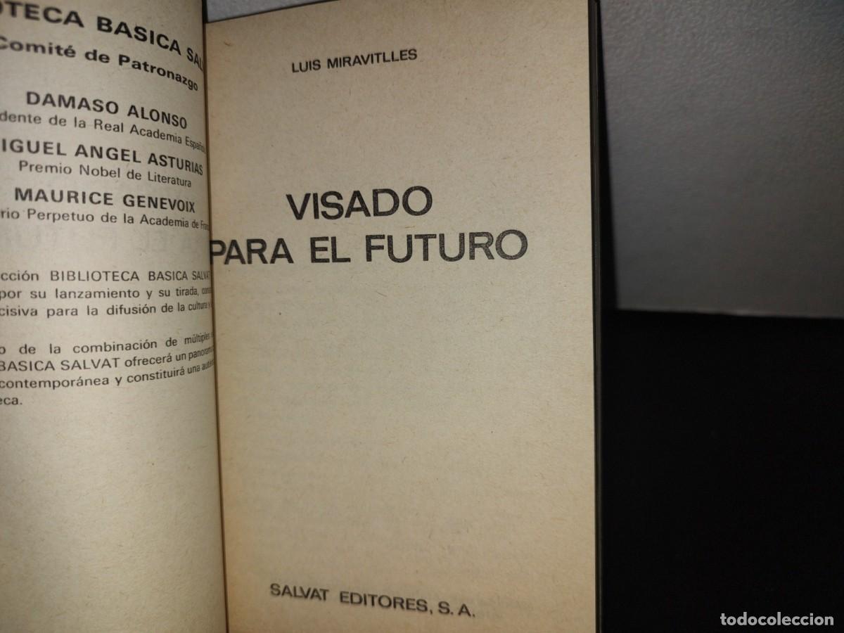 Libros de segunda mano: 101- VISADO PARA EL FUTURO - LUIS MIRAVITLLES - Foto 4