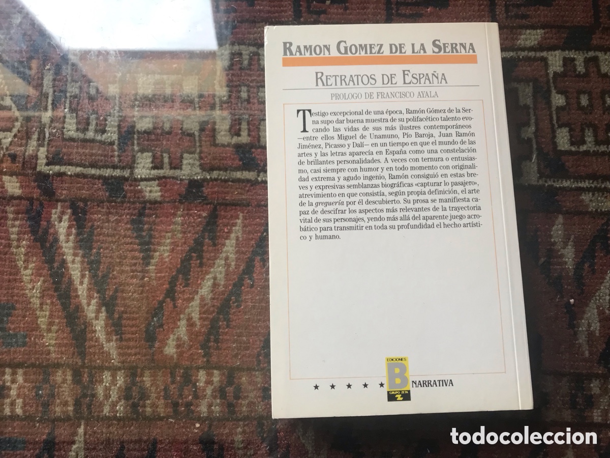Libros de segunda mano: Retratos de Espa&ntilde;a. Ram&oacute;n G&oacute;mez de la Serna. Ediciones B. - Foto 3