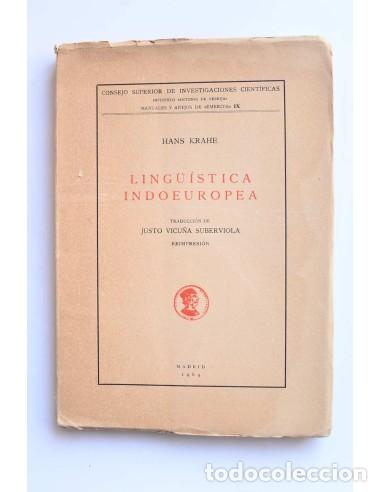 Libros de segunda mano: Ling&uuml;&iacute;stica indoeuropea - KRAHE, Hans - Foto 1