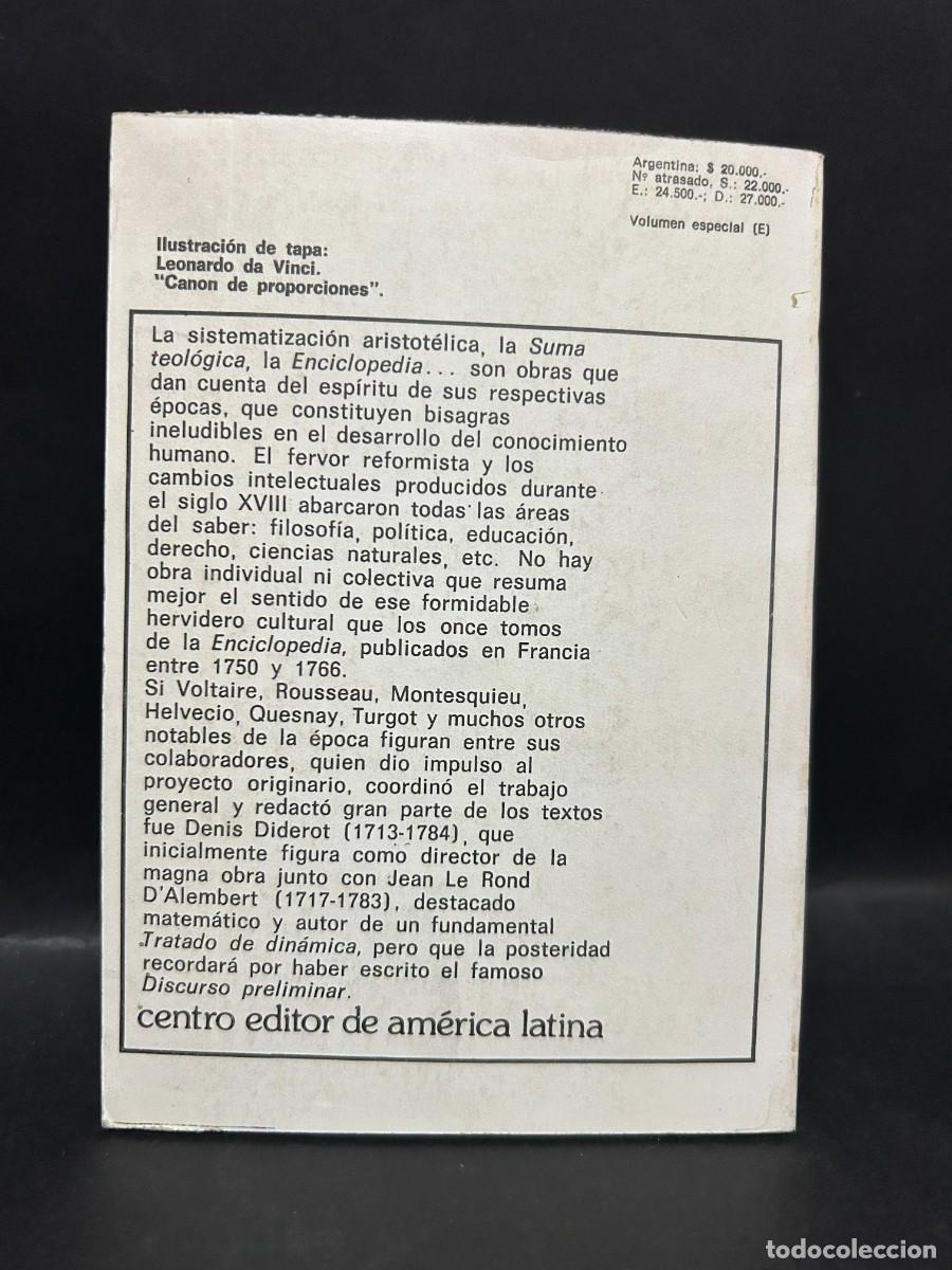 Libros de segunda mano: DALEMBERT-DIDEROT - LA ENCICLOPEDIA - 1982 - Foto 3