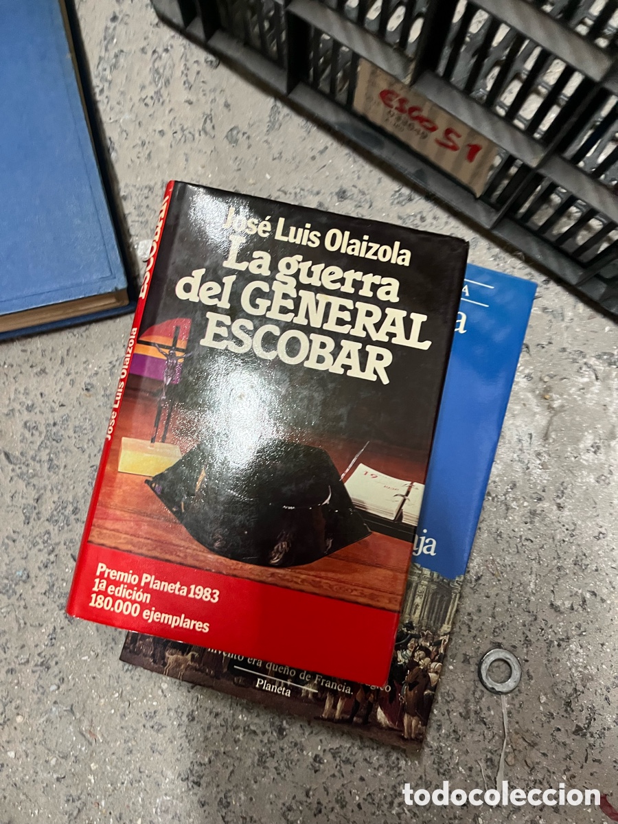 Libros de segunda mano: Esco51 Jos&eacute; Luis Olaizola la guerra del GENERAL ESCOBAR