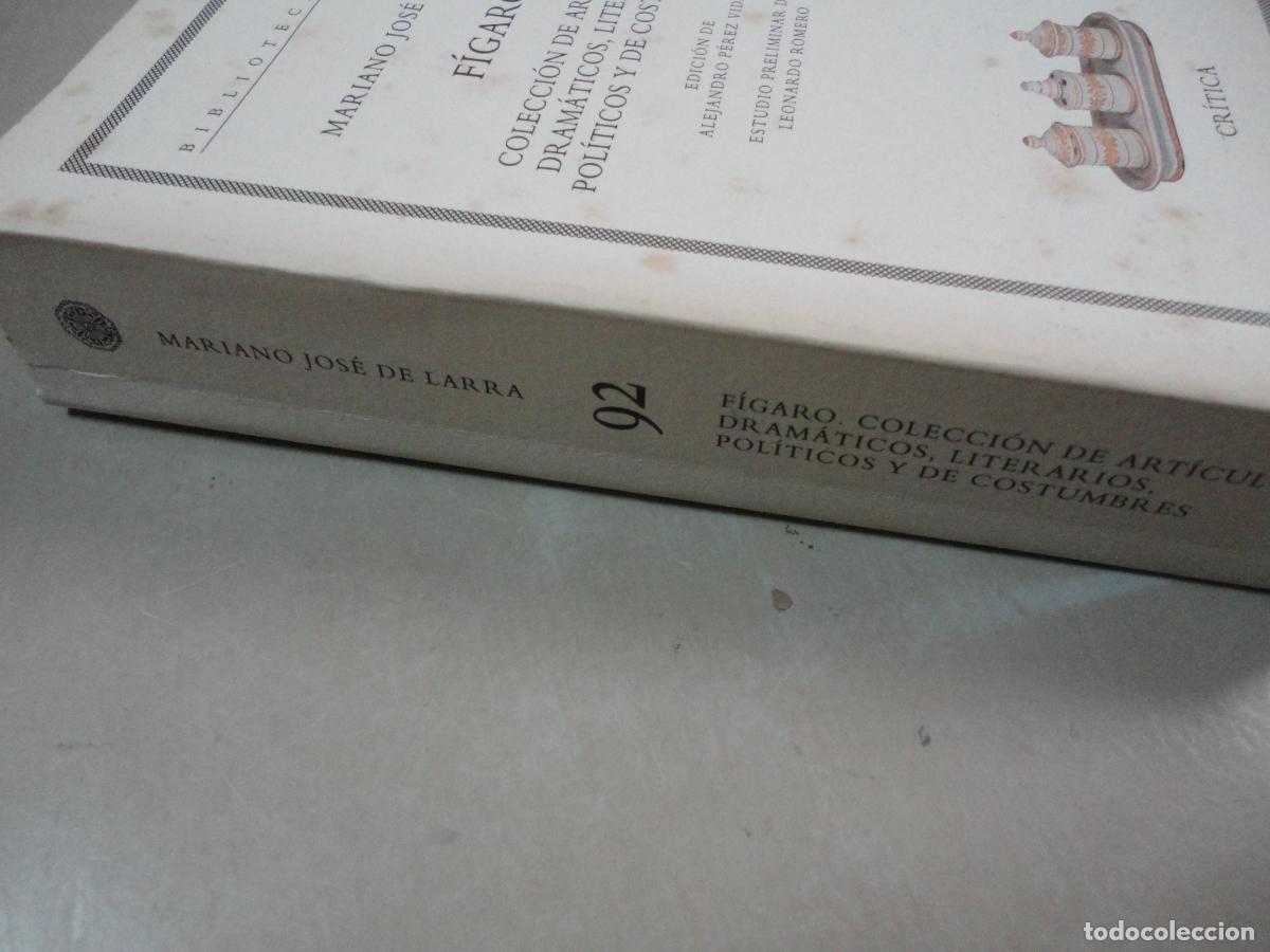 Libros de segunda mano: F&iacute;garo (Mariano Jos&eacute; de Larra) - F3 - Foto 2