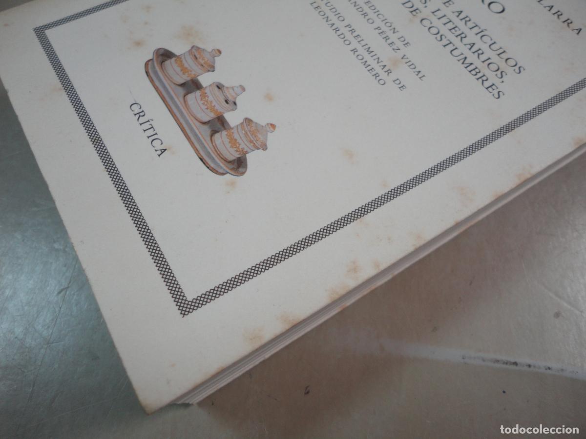 Libros de segunda mano: F&iacute;garo (Mariano Jos&eacute; de Larra) - F3 - Foto 4
