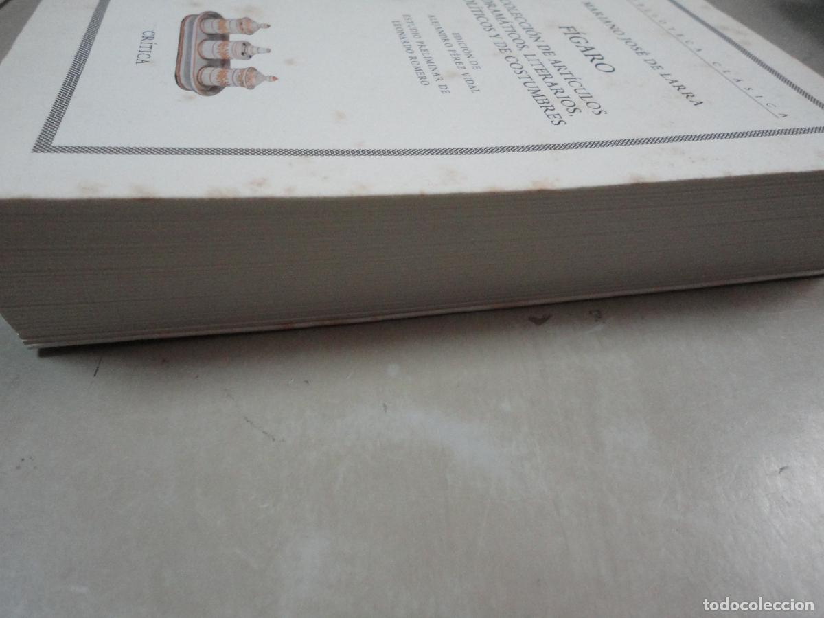 Libros de segunda mano: F&iacute;garo (Mariano Jos&eacute; de Larra) - F3 - Foto 7