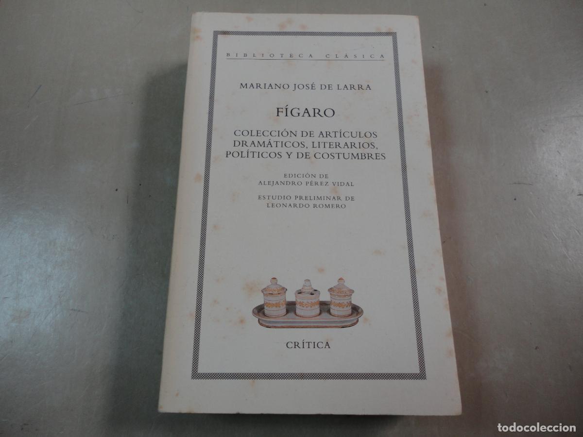 Libros de segunda mano: F&iacute;garo (Mariano Jos&eacute; de Larra) - F3 - Foto 1