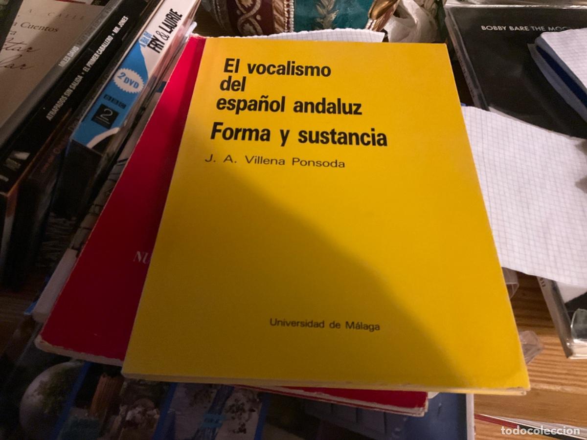 Livres d'occasion: EL VOCALISMO DEL ESPA&Ntilde;OL ANDALUZ FORMA Y SUSTANCIA - VILLENA PONSODA.Juan Andres