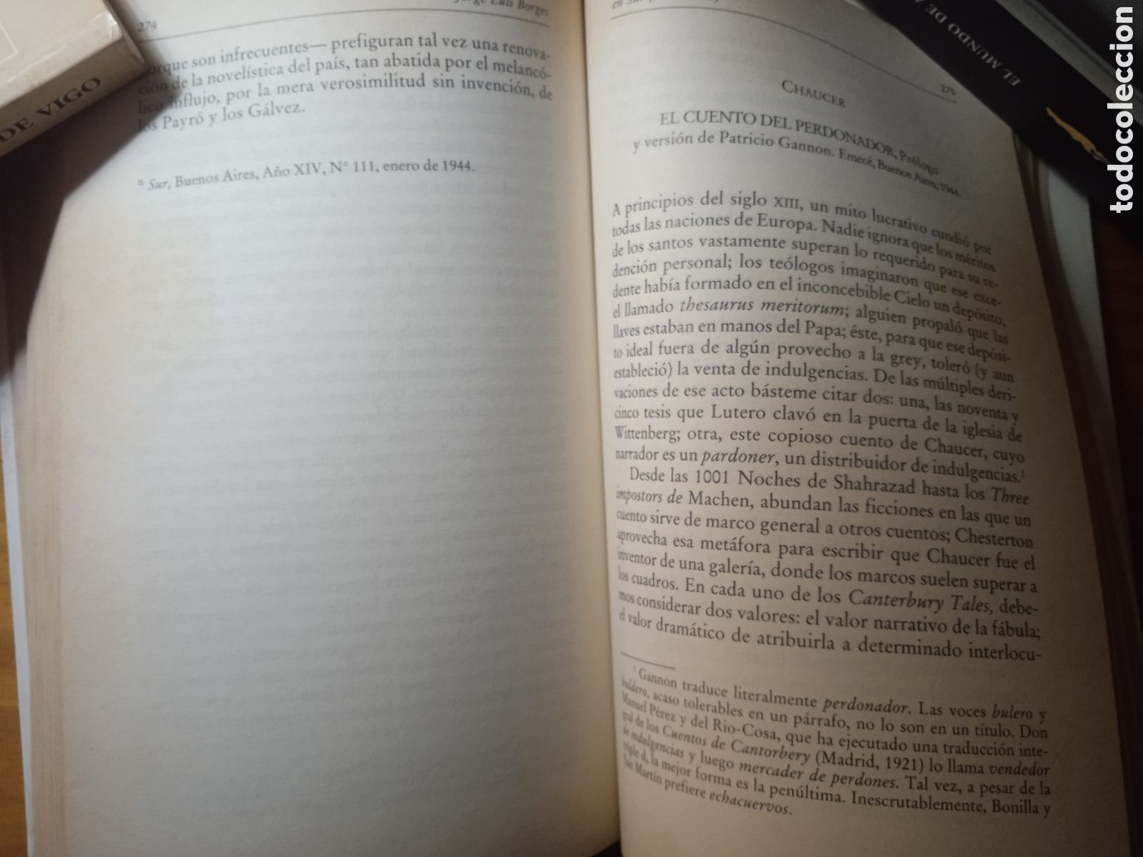 Libros de segunda mano: Borges en Sur. - Foto 6
