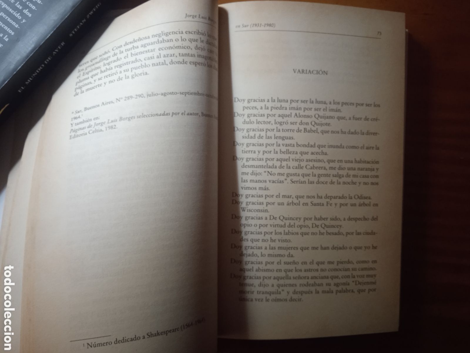 Libros de segunda mano: Borges en Sur. - Foto 9