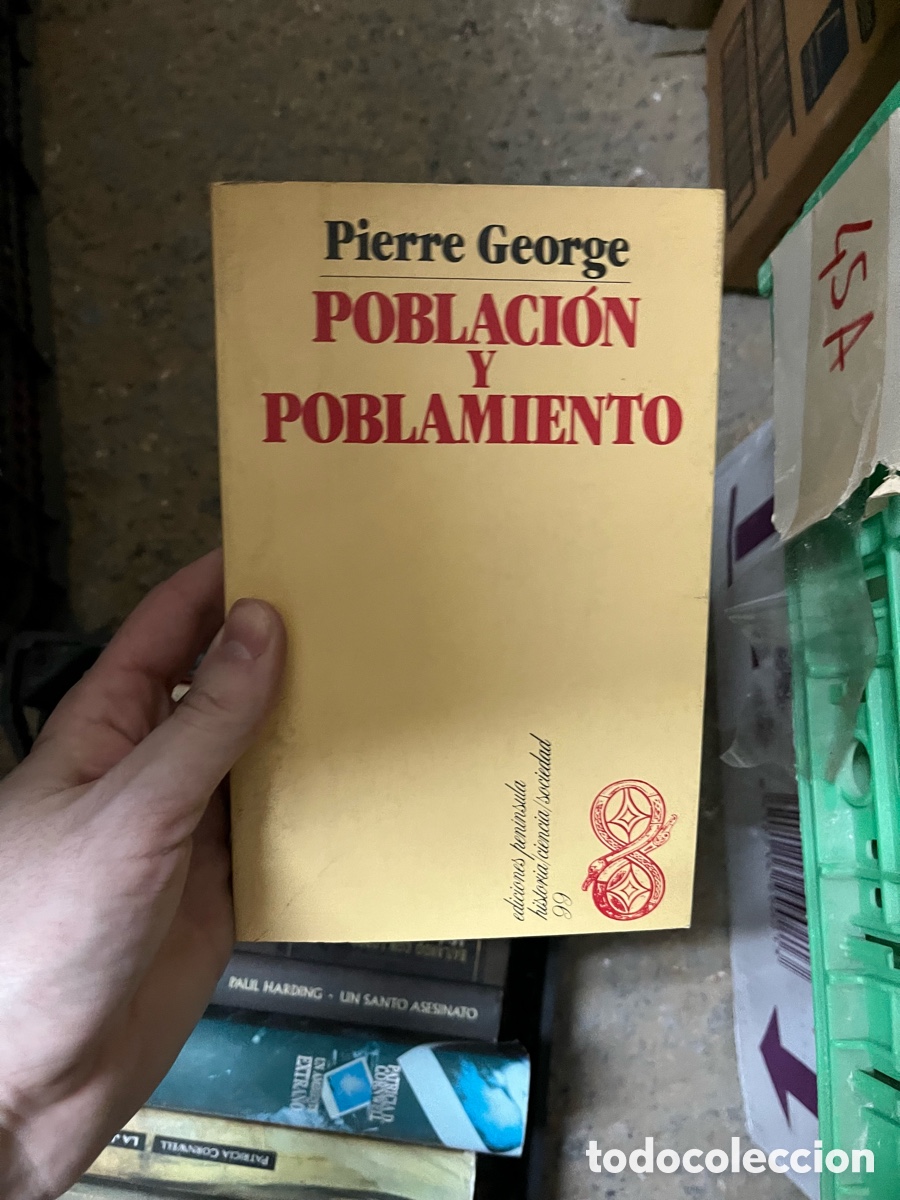 Libros de segunda mano: 45A Pierre George POBLACI&Oacute;N POBLAMIENTO - Foto 1