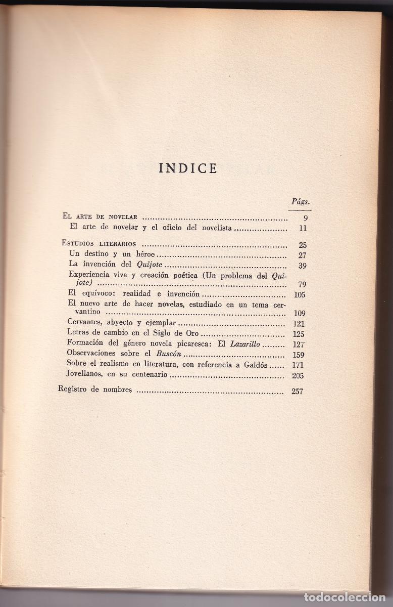 Libros de segunda mano: FRANCISCO AYALA: EXPERIENCIA E INVENCI&Oacute;N. TAURUS, 1960 - Foto 2