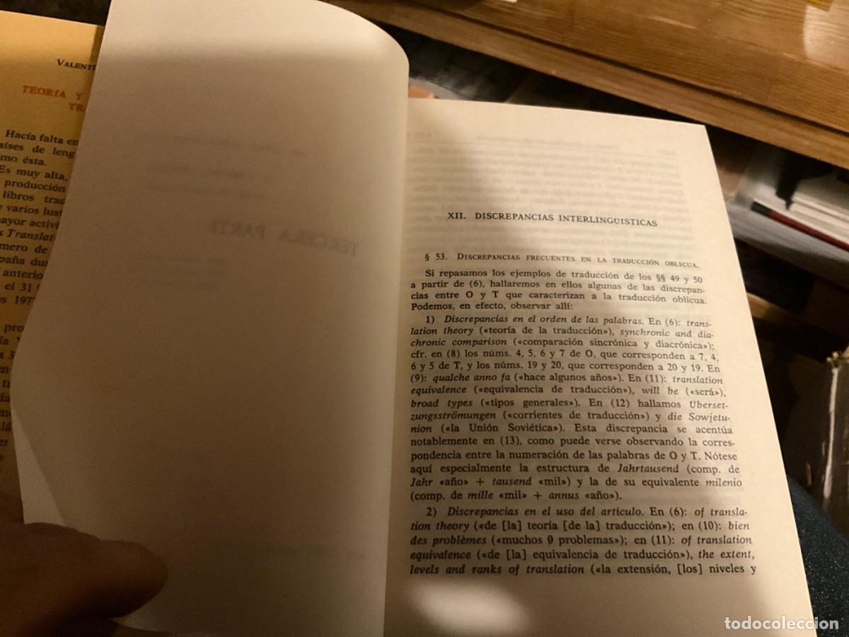 Libros de segunda mano: VALENTIN GARCIA YEBRA. TEORIA Y PRACTICA DE LA TRADUCCION. GREDOS - Foto 3