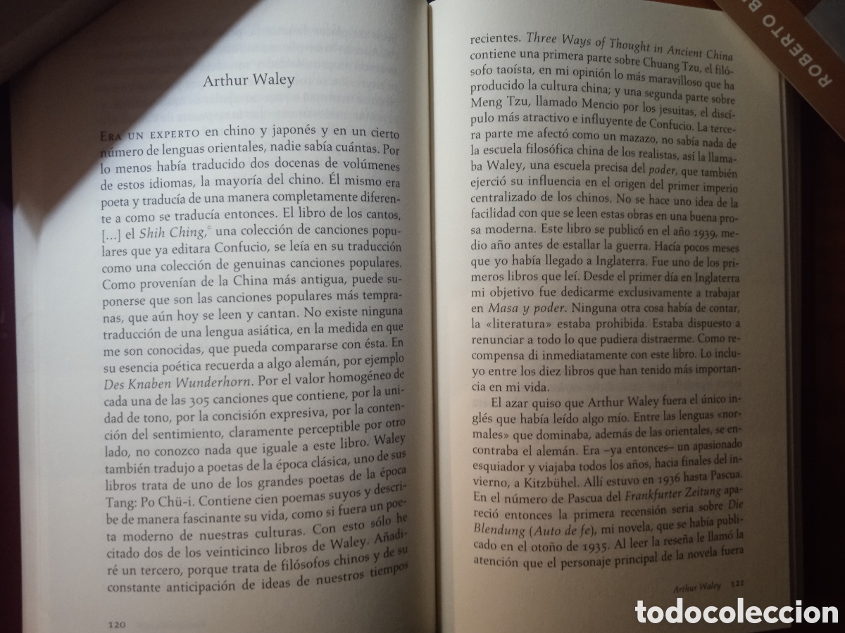 Libros de segunda mano: Fiesta bajo las bombas. El&iacute;as Canetti. - Foto 8