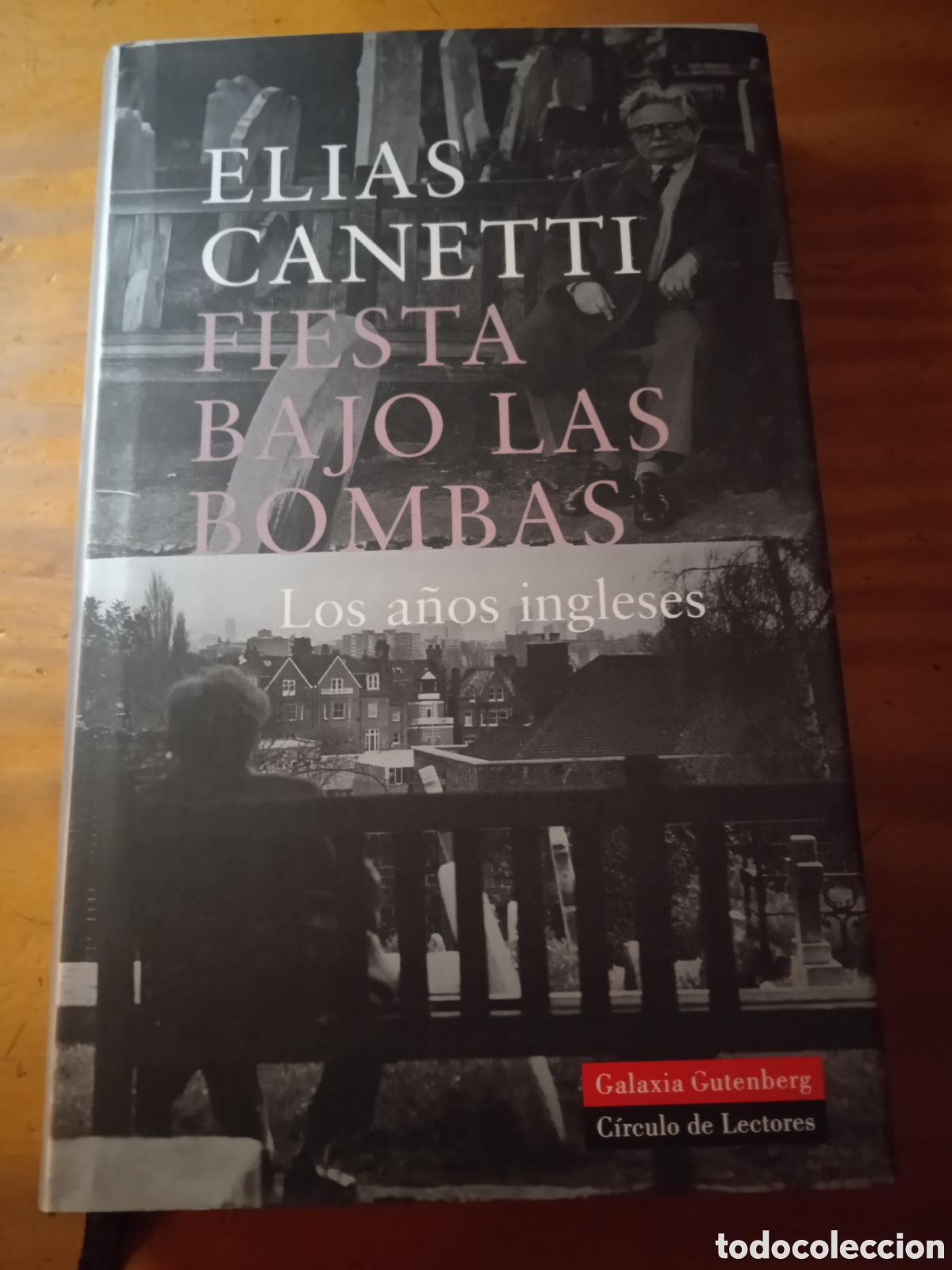 Libros de segunda mano: Fiesta bajo las bombas. El&iacute;as Canetti. - Foto 1