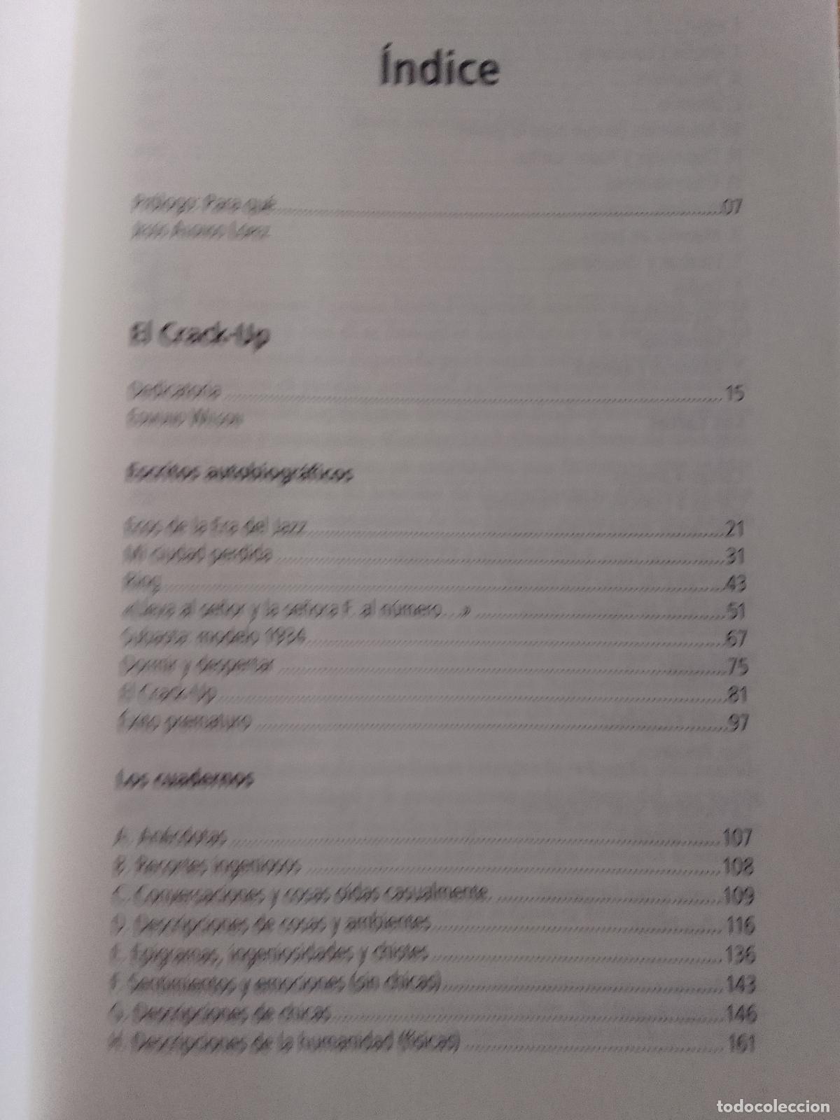 Libros de segunda mano: F. Scott Fitzgerald: El Crack-Up - Foto 3