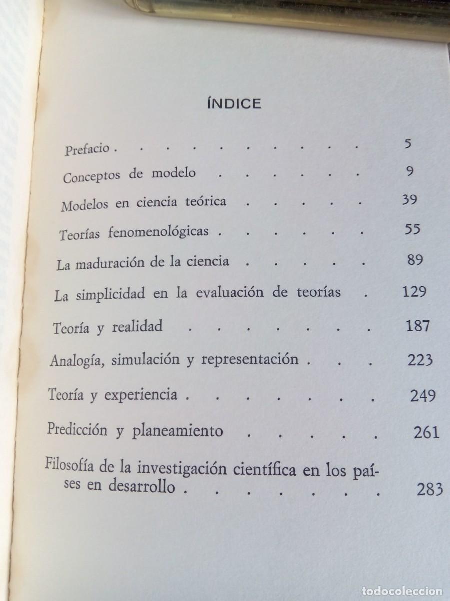 Libros de segunda mano: TEORIA Y REALIDAD / MARIO BUNGE - Foto 6