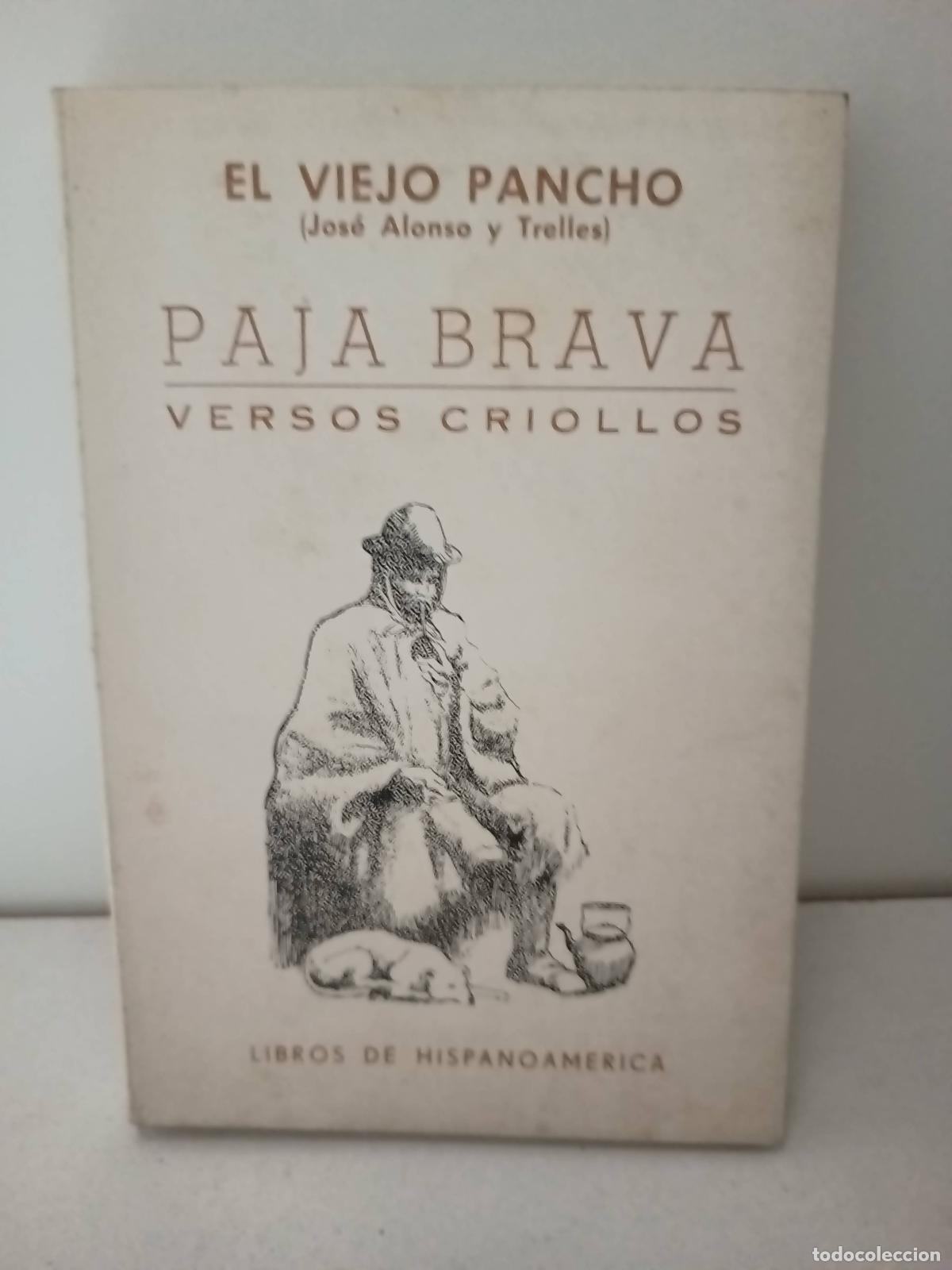 paja brava, versos criollos - el viejo pancho ( - Compra venta en  todocoleccion