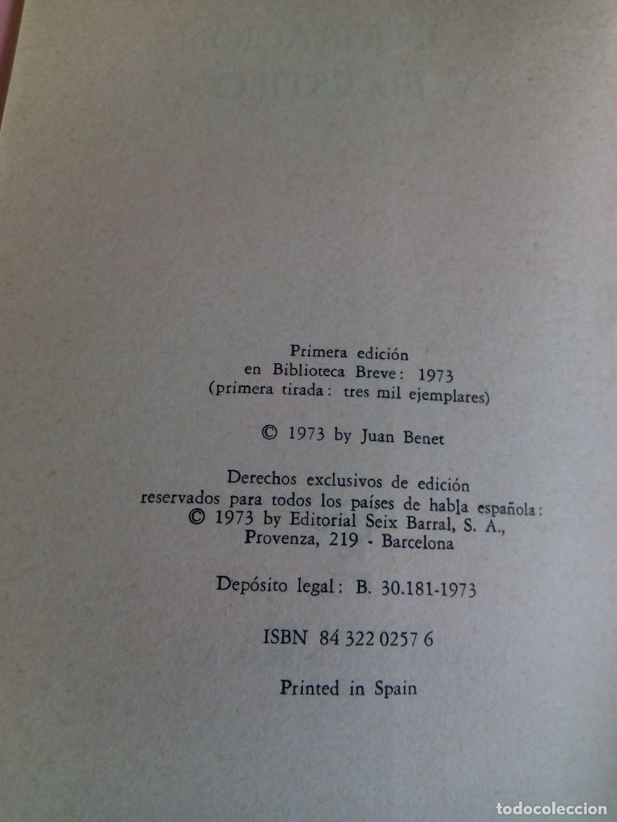 Libros de segunda mano: LA INSPIRACI&Oacute;N Y EL ESTILO / JUAN BENET - Foto 5