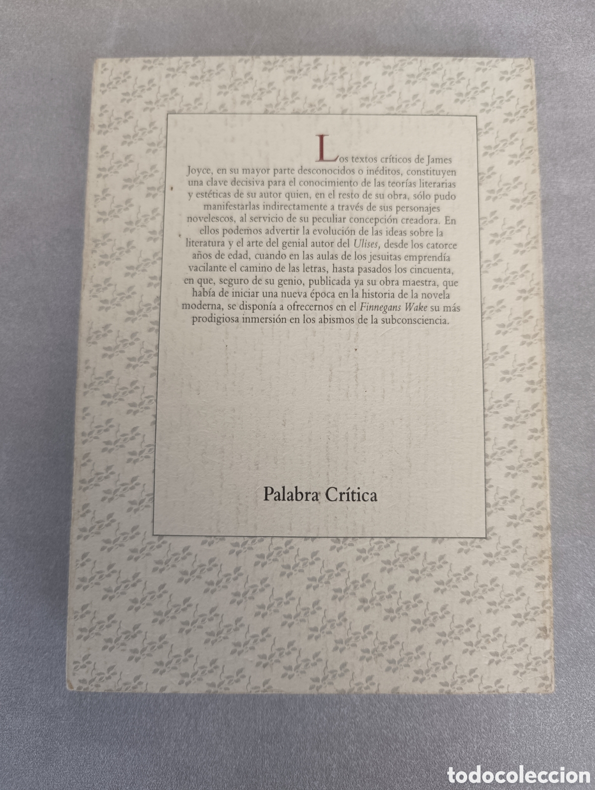 Libros de segunda mano: Escritos cr&iacute;ticos. James Joyce. - Foto 2