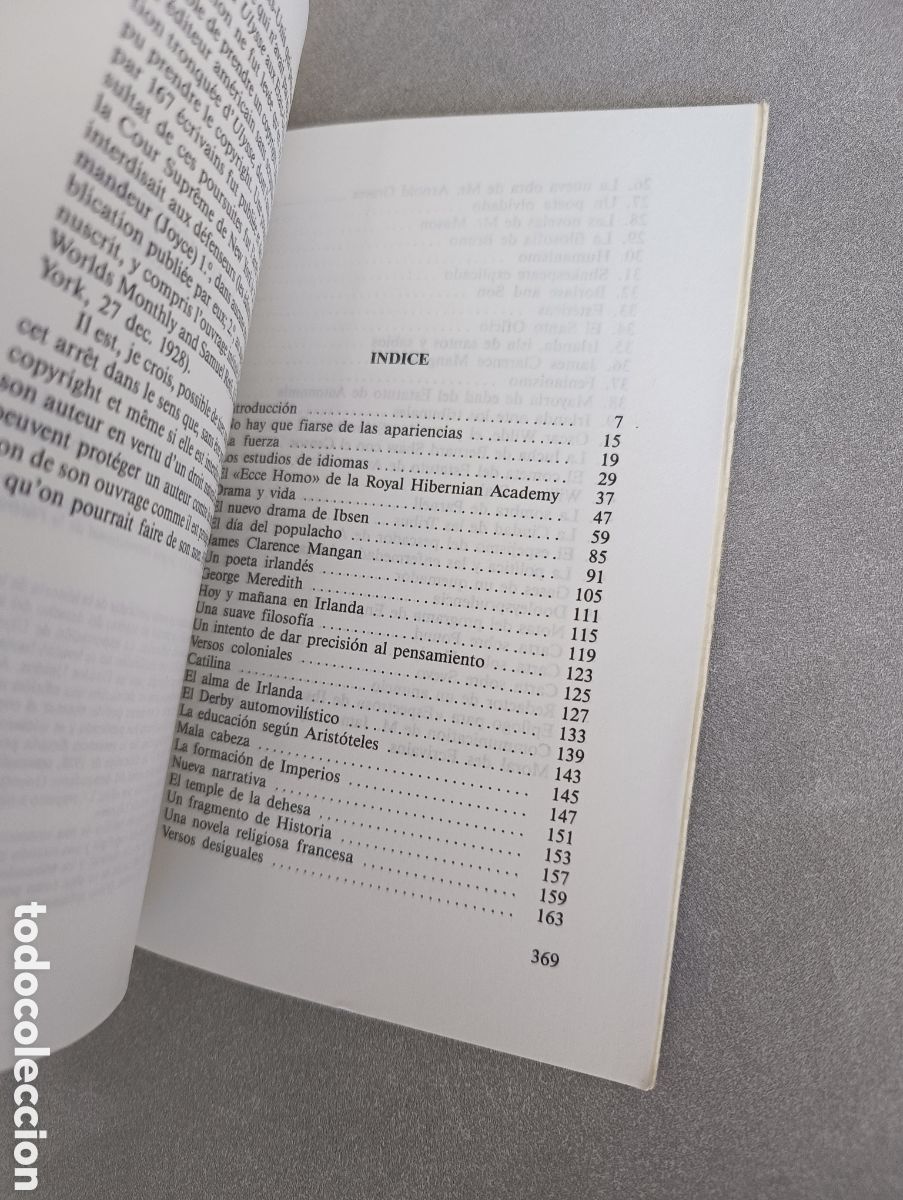 Libros de segunda mano: Escritos cr&iacute;ticos. James Joyce. - Foto 4
